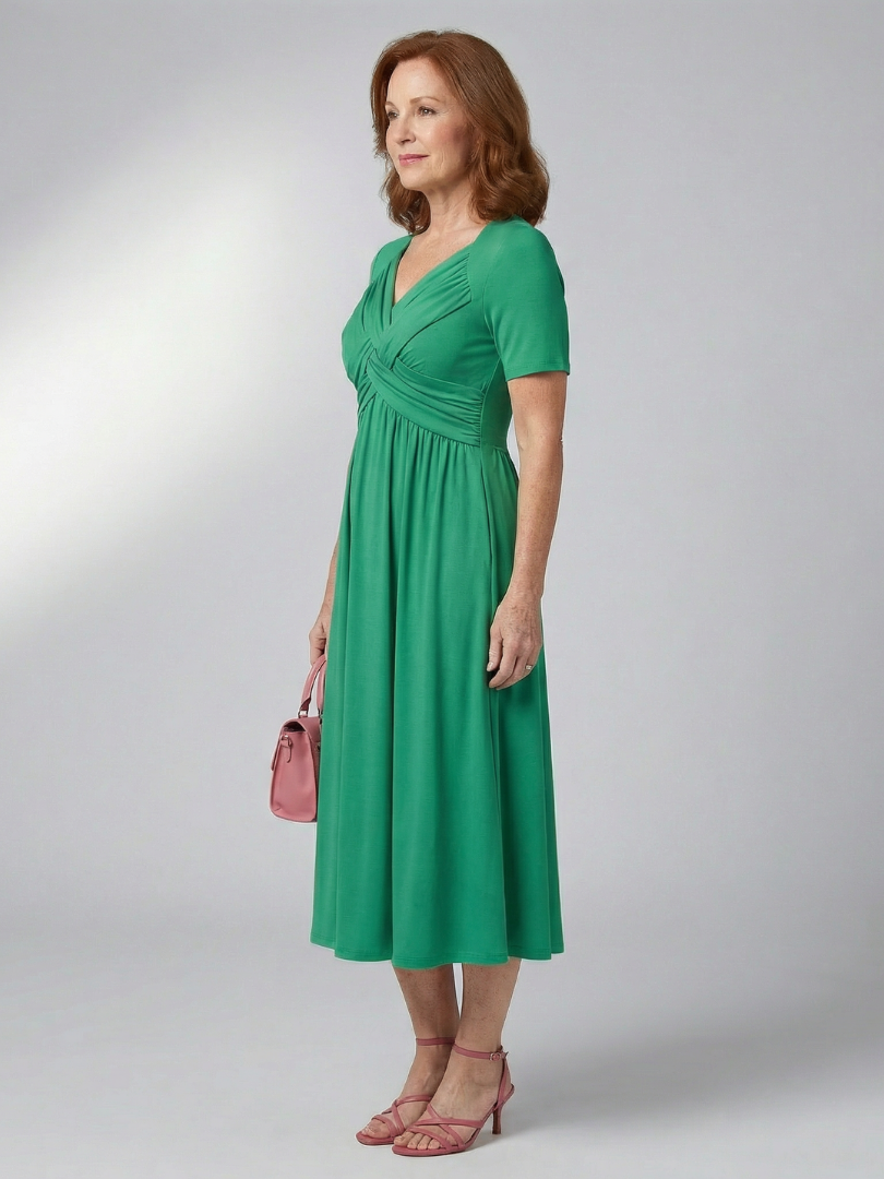 נייל | שמלת מידי דראפ טהור