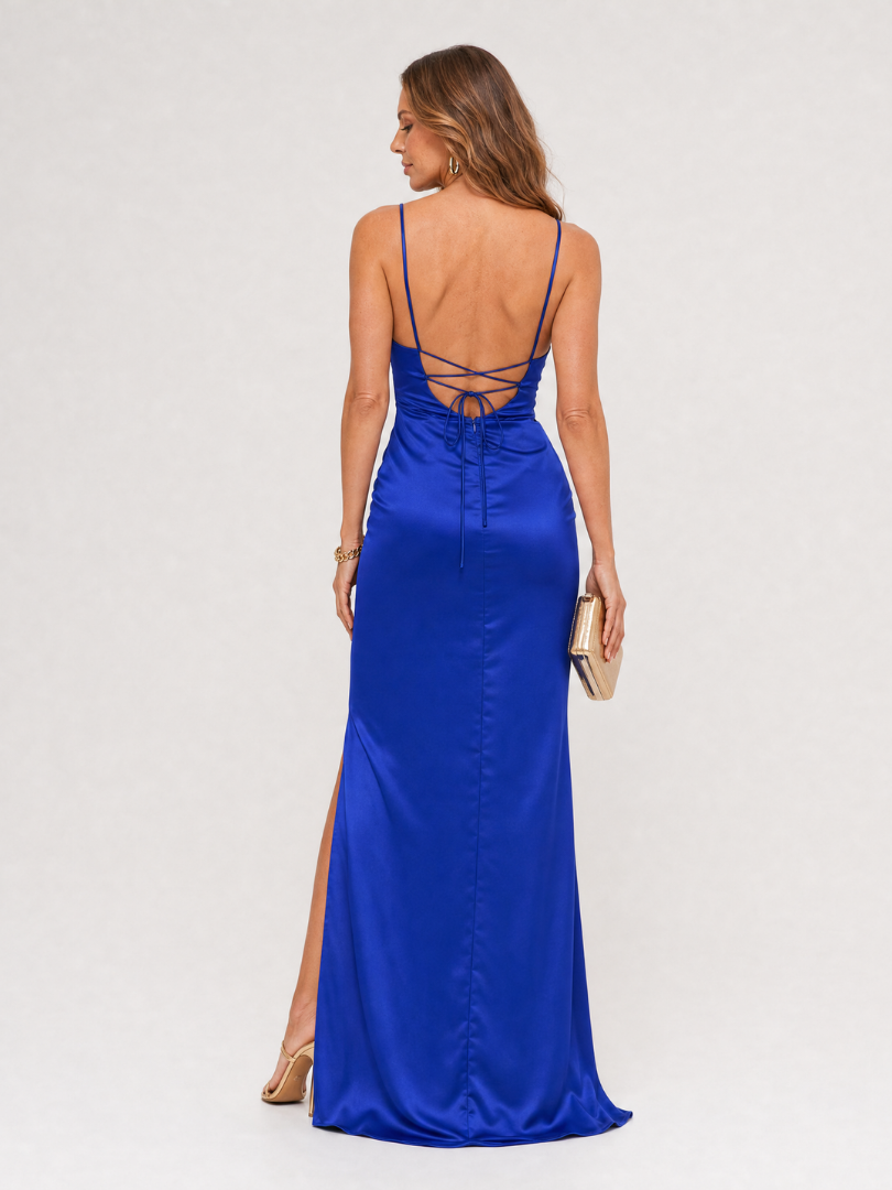 טיילור | שמלת מידי אסימטרית עם Draped