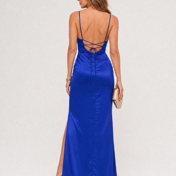 טיילור | שמלת מידי אסימטרית עם Draped